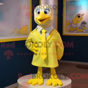 Mascot character of a Lemon...