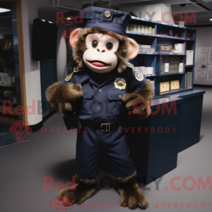 Maskotfigur af en Navy...