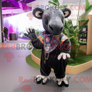 Mascot character of a Tapir...