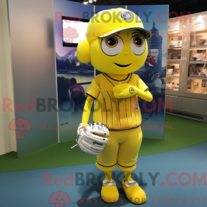 Mascottefiguur van een...