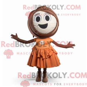 Mascot character of a Rust...