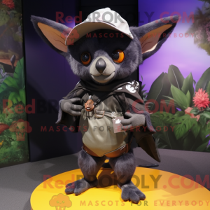 Mascot character of a Black...