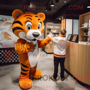 Mascot character of a...