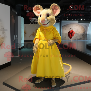 Mascot karakter van een...