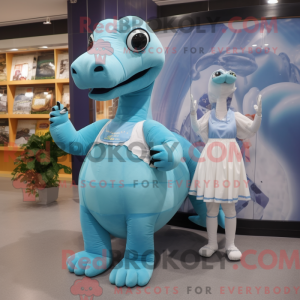 Mascot karakter van een...
