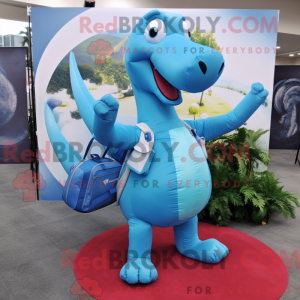 Mascot character of a Sky...