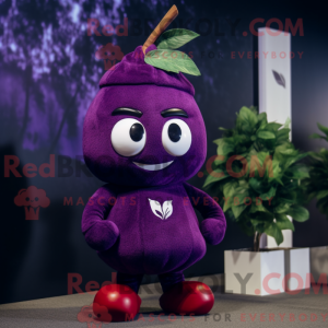 Postava maskota Purple...