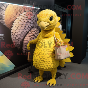 Personagem de máscara de um...
