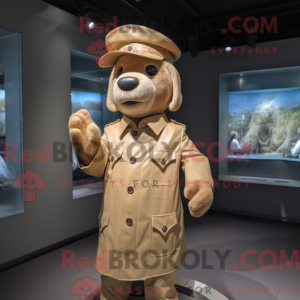 Mascot karakter van een...