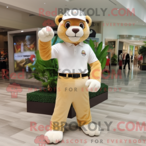 Mascot character of a Cream...