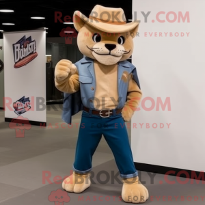 Personnage mascotte d une...