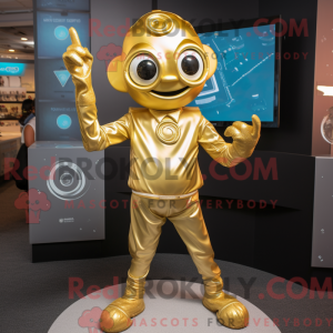 Mascot character of a Gold...