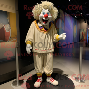 Mascot character of a Cream...