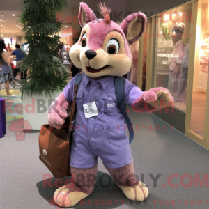 Mascot karakter van een...