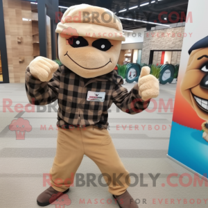 Mascottekarakter van een...