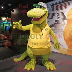 Mascot character of a...