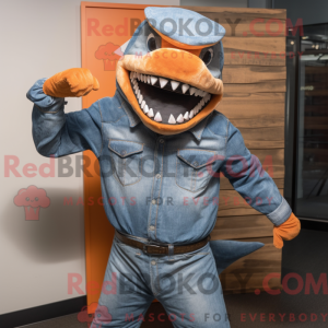 Mascot character of a...