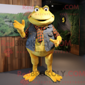 Personagem de máscara de um...