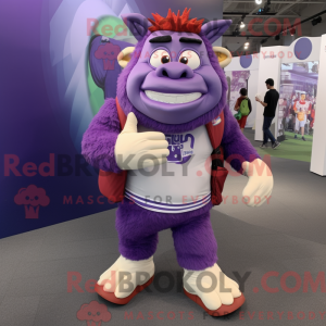 Mascot character of a...
