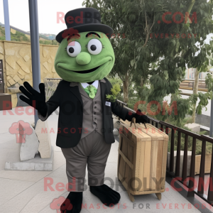 Mascot character of a Olive...