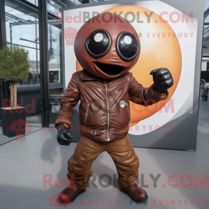 Personnage mascotte d un...