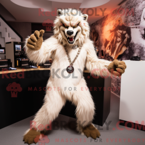 Mascotte de loup-garou...