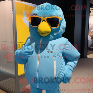 Mascot karakter van een...