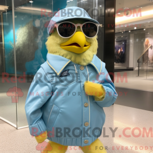 Mascot karakter van een...