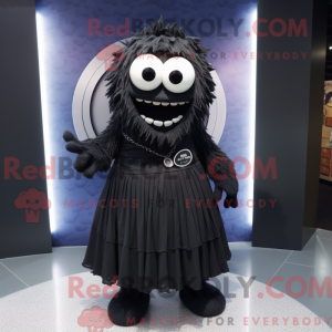 Mascot character of a Black...
