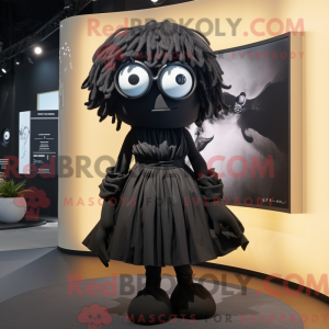 Mascot character of a Black...