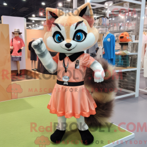 Mascottefiguur van een...
