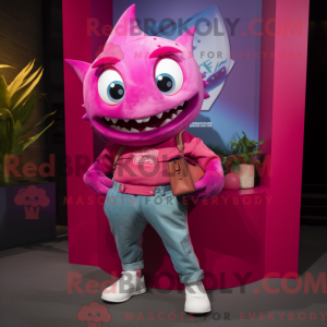 Mascot character of a...
