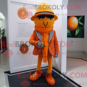 Mascot karakter van een...