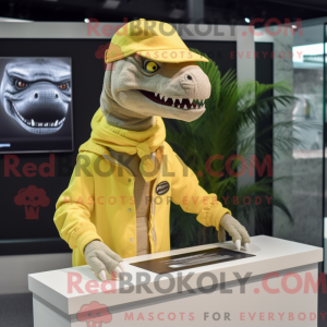 Personagem de máscara de um...