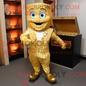 Mascottekarakter van een...