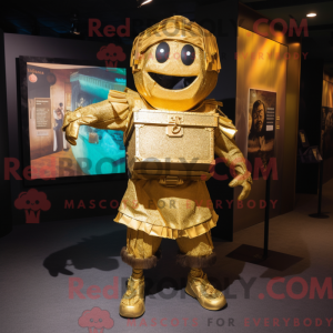 Mascottekarakter van een...