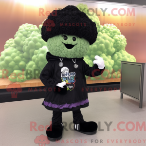 Mascot character of a Black...