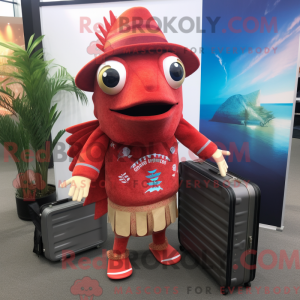 Mascottekarakter van een...