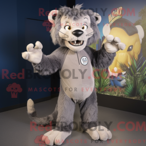 Personagem de máscara de um...