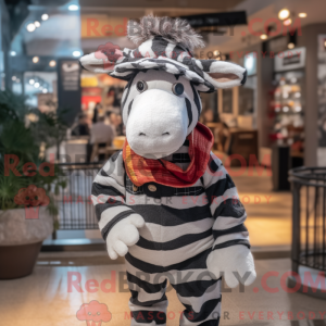 Personagem de máscara de um...