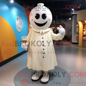 Mascot character of a Cream...