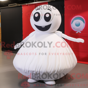 Mascot character of a White...