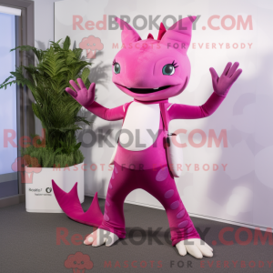 Mascot character of a...