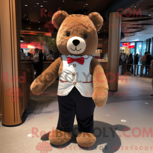 Mascot character of a Teddy...