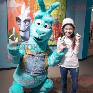 Mascot character of a...