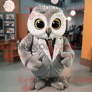 Mascottefiguur van een...