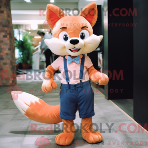 Mascot character of a Peach...