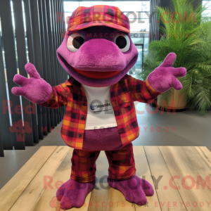 Mascot character of a...
