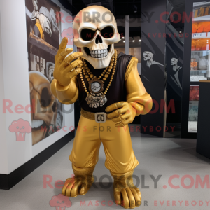Mascot character of a Gold...