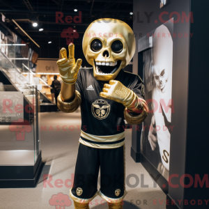 Mascot character of a Gold...